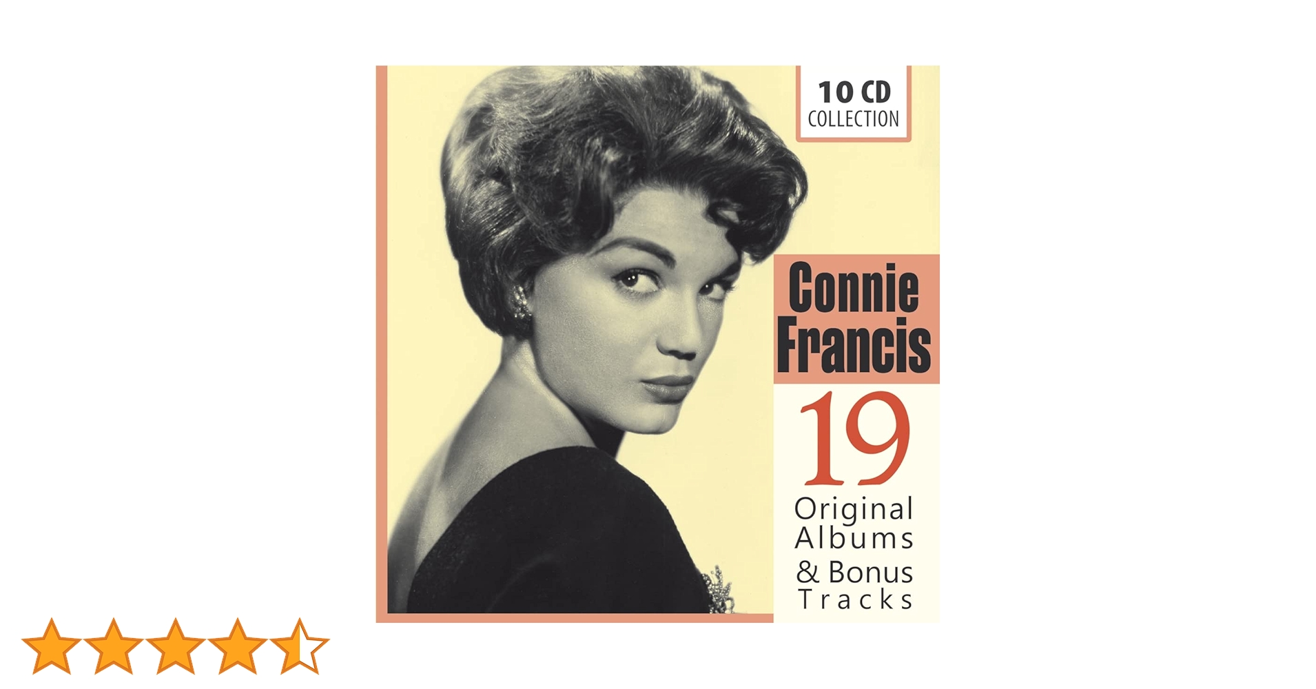 洋楽 Connie Francis - 19 Original Albums & Connie Francis-19 Original Albums & Bonus Track 1958-1962